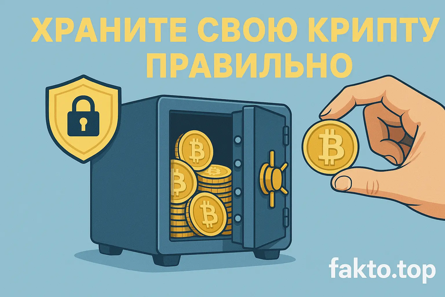храните свою криптовалюту правильно