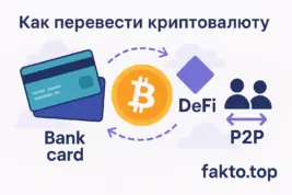 Как перевести криптовалюту