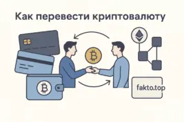 Как перевести криптовалюту