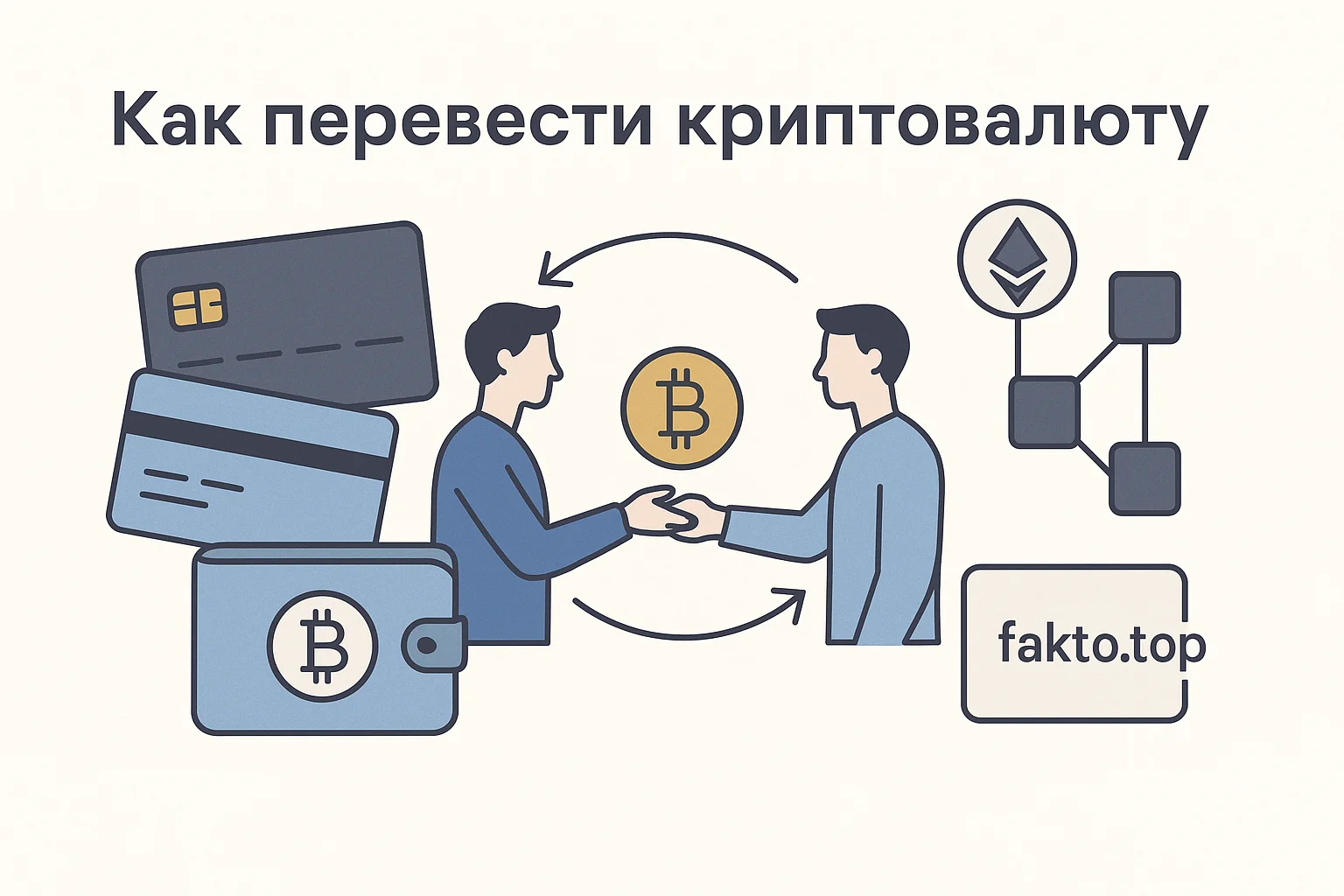 Как перевести криптовалюту