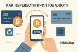 перевести криптовалюту