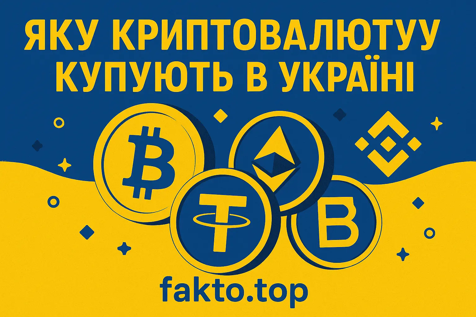 Яку криптовалюту найчастіше купують в Україні