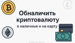 обналичить криптовалюту