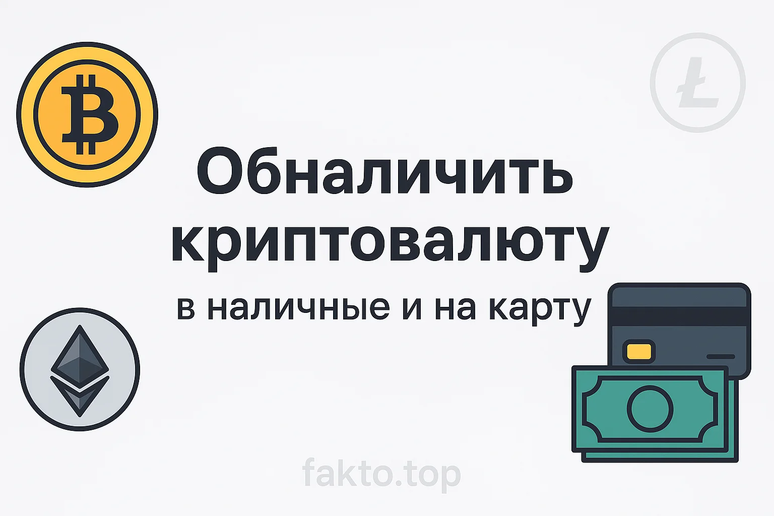 обналичить криптовалюту