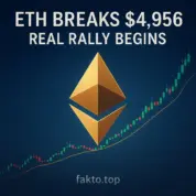 Ethereum Breaks $4,956