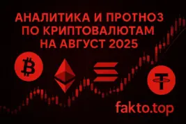 Август 2025 Криптоаналитика и прогноз