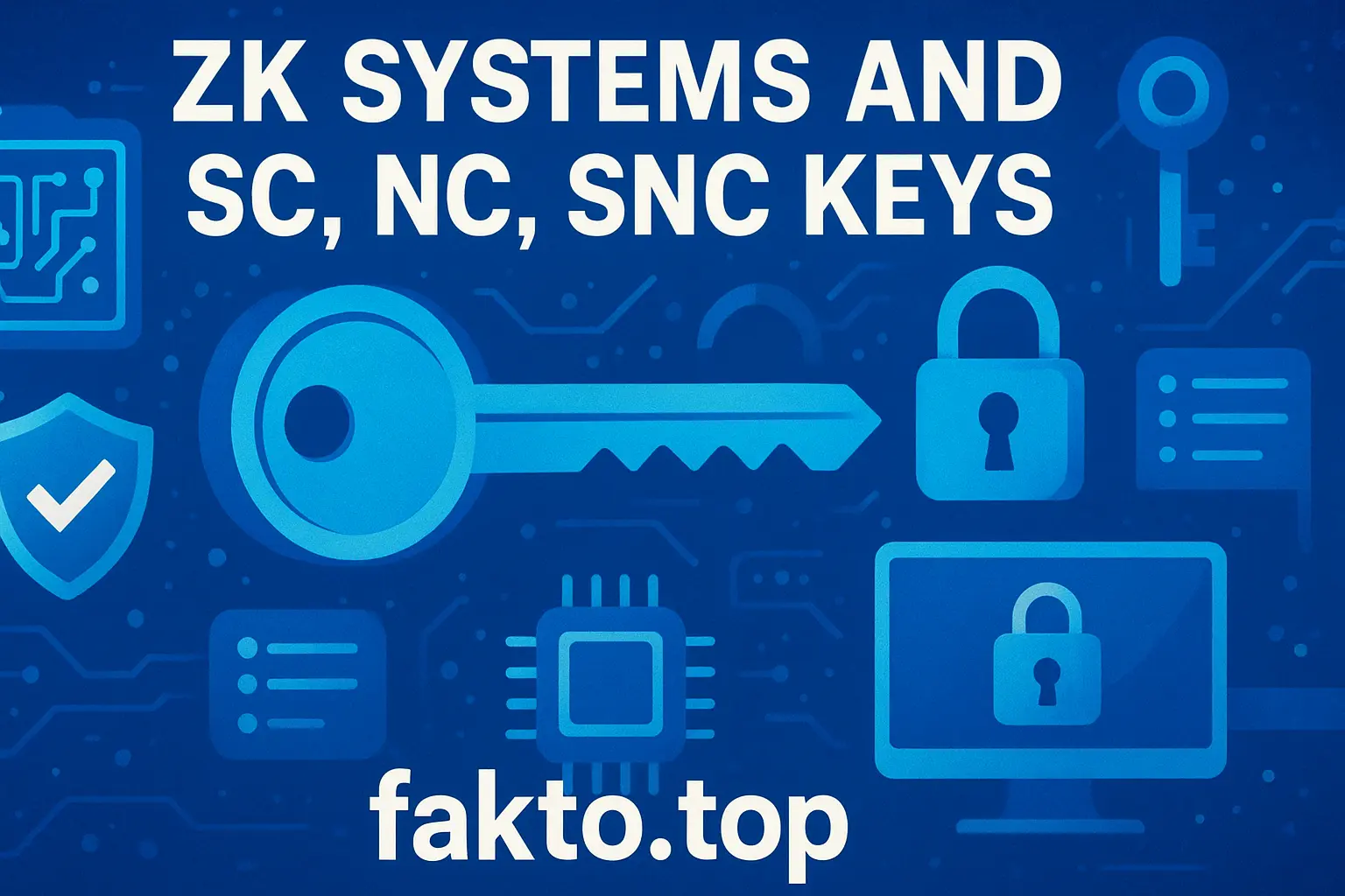 ZK Systems and SC, NC, SNC Keys
