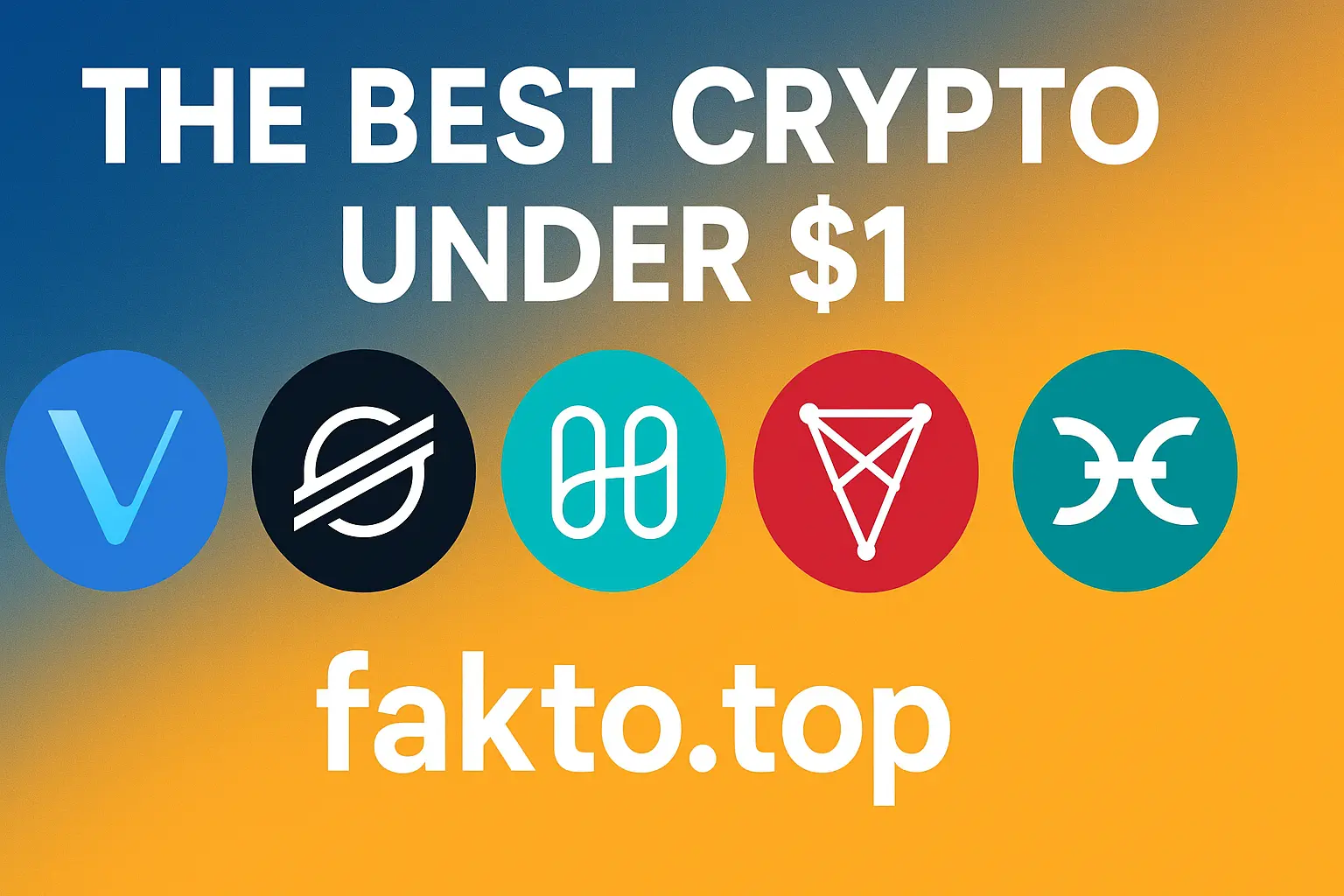 The Best Crypto Under $1