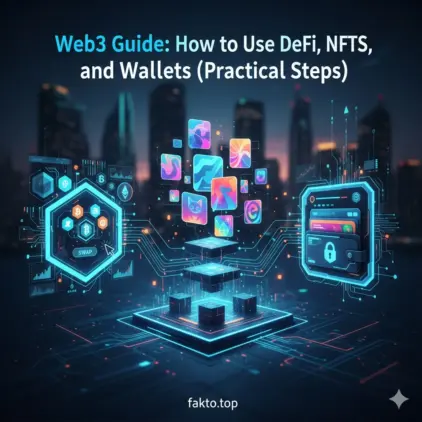 Web3 Guide: How to Use DeFi, NFTs, and Wallets (Practical Steps)