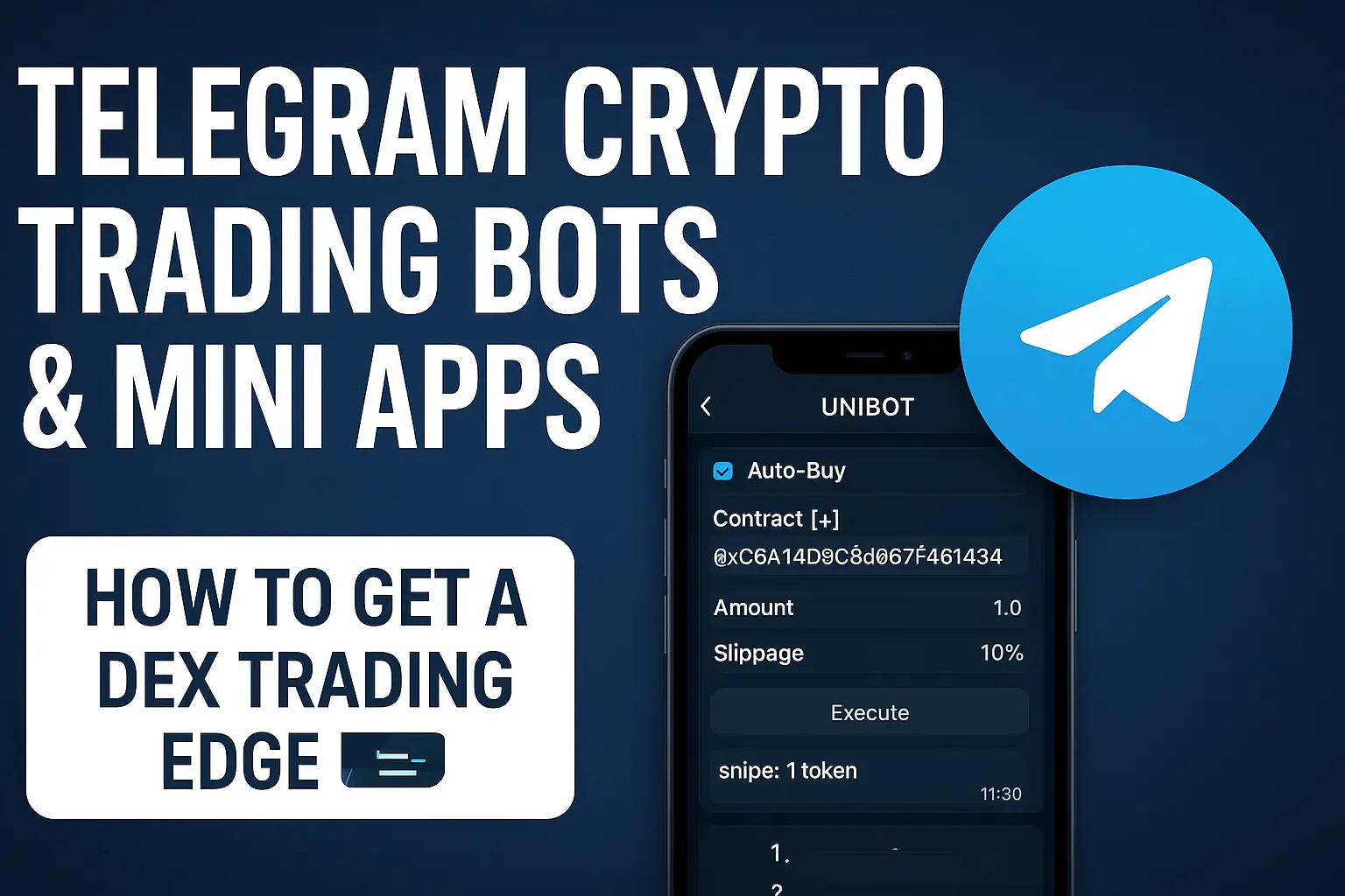 Telegram Crypto Trading Bot Guide