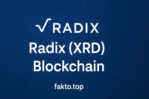 Radix (XRD) Blockchain