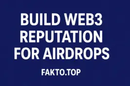Build Web3 Reputation For Airdrops