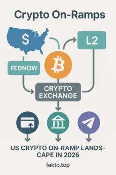 Infographic of US crypto on-ramp